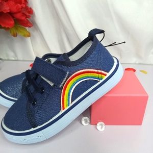 Kids denim shoes size 6